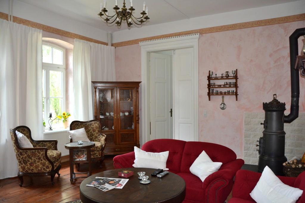 Готель Gutshaus Zietlitz Dobbin-Linstow Екстер'єр фото